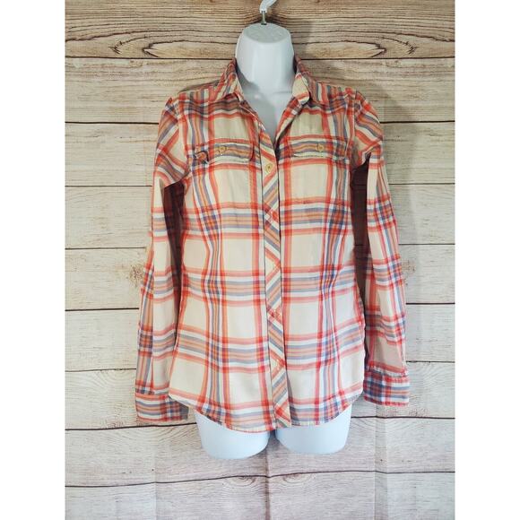 The North Face Plaid Button Down Size XS - Picture 1 of 7